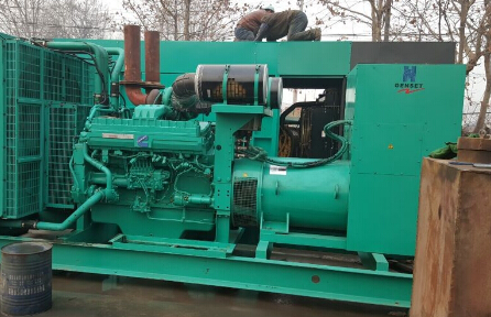 修文发电机组如何判断水冷式机油散热器内部是否需要清洗?